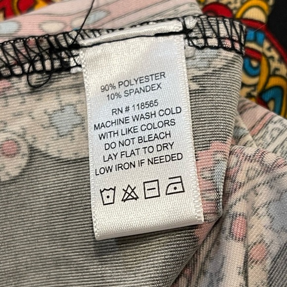 🖤Beautiful Moda Luxe dress size L with black top and print bottom. MINT! - Picture 3 of 5